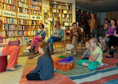 Lesung in Buchhandlung Publikum