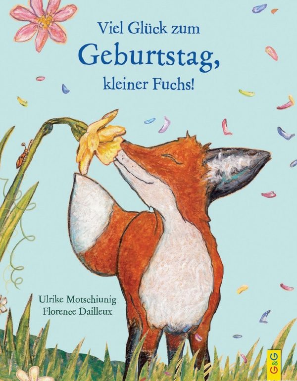 Geburtstagskarte Für 8-Jährige – Niedliches Eichhörnchen-Fuchs-Design Mit Tieren