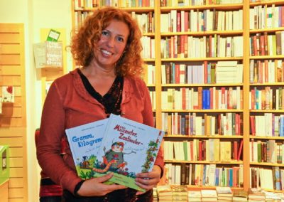 Ulrike Motschiunig zeigt Kinderbuchillustration